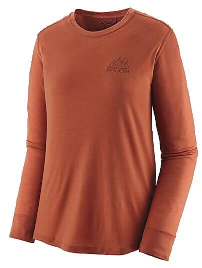 PATAGONIA - T-SHIRT MANCHES LONGUES CAP COOL MERINOS GRAPHIC W