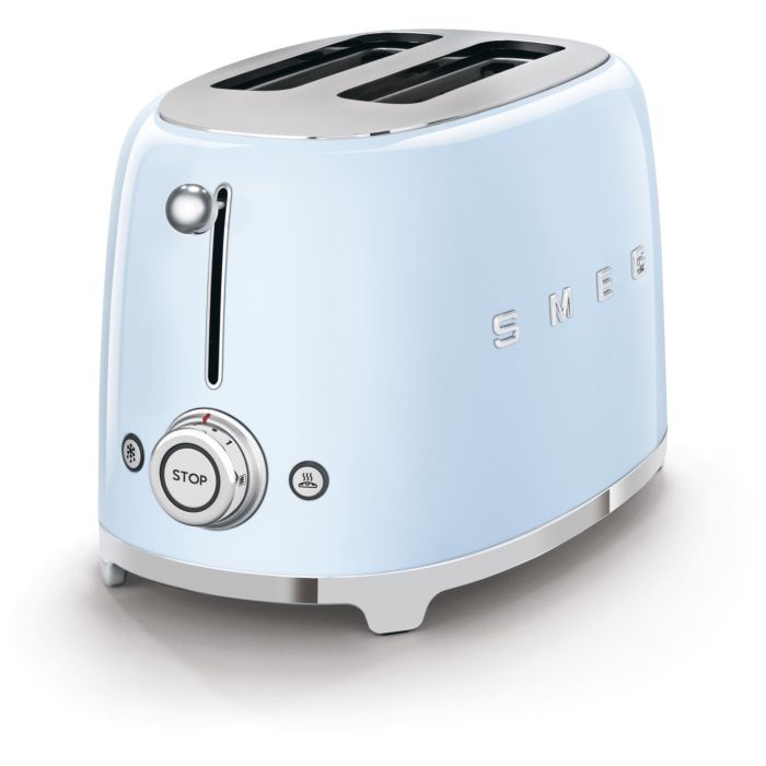 SMEG Toaster 2-Schlitz 50's Retro Style TSF01PBEU Pastellblau