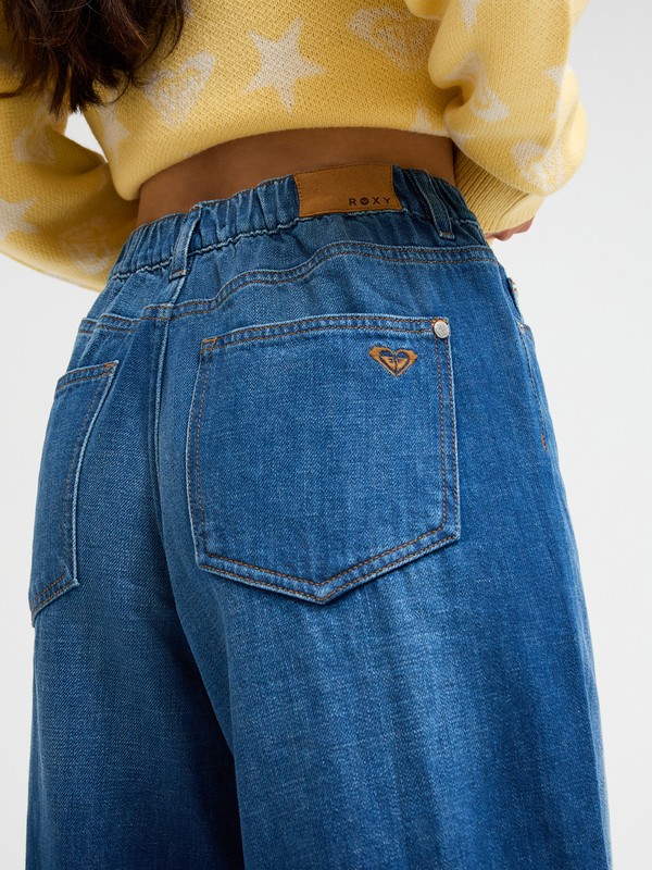 Coast Kiss Jean loose Bleu Femme