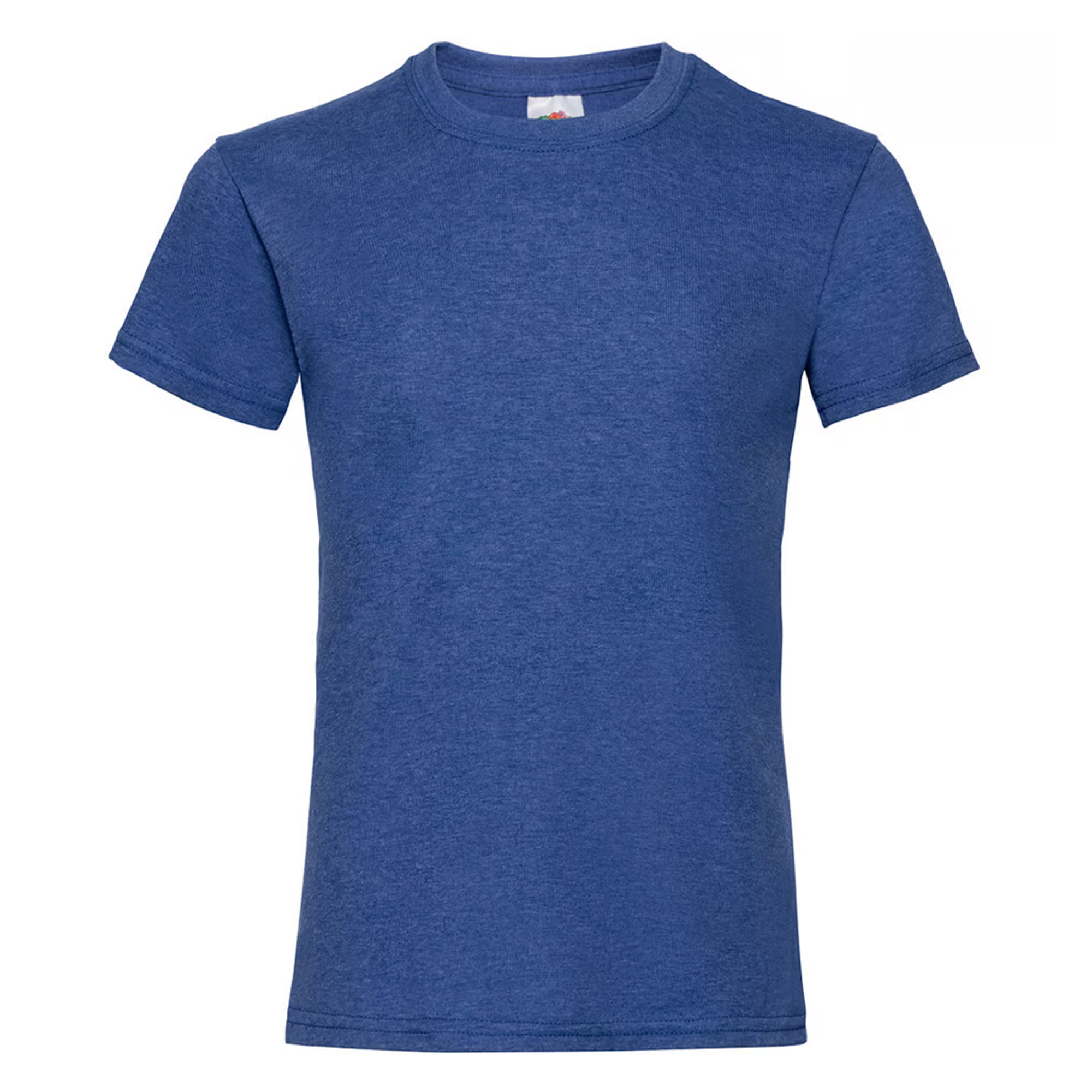Camiseta básica de manga curta Fruit of the Loom 100% algodão premium (pacote com 2)