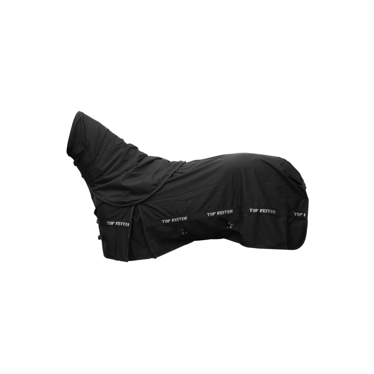 Top Reiter Fleece-Regendecke mit Halsteil 1,25 m