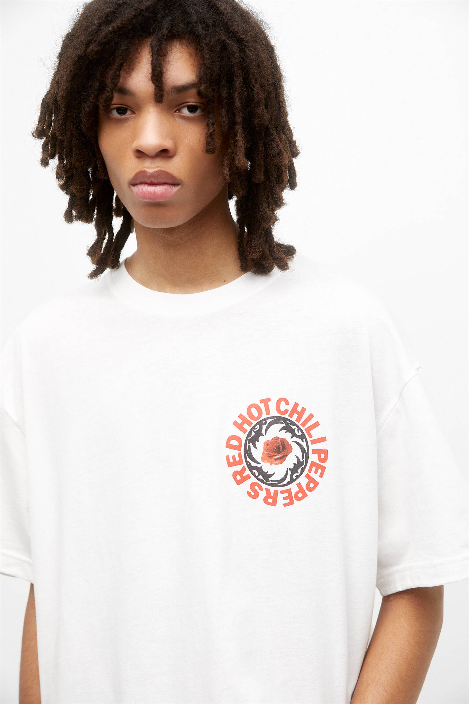CAMISETA RED HOT CHILI PEPPERS - OFF WHITE