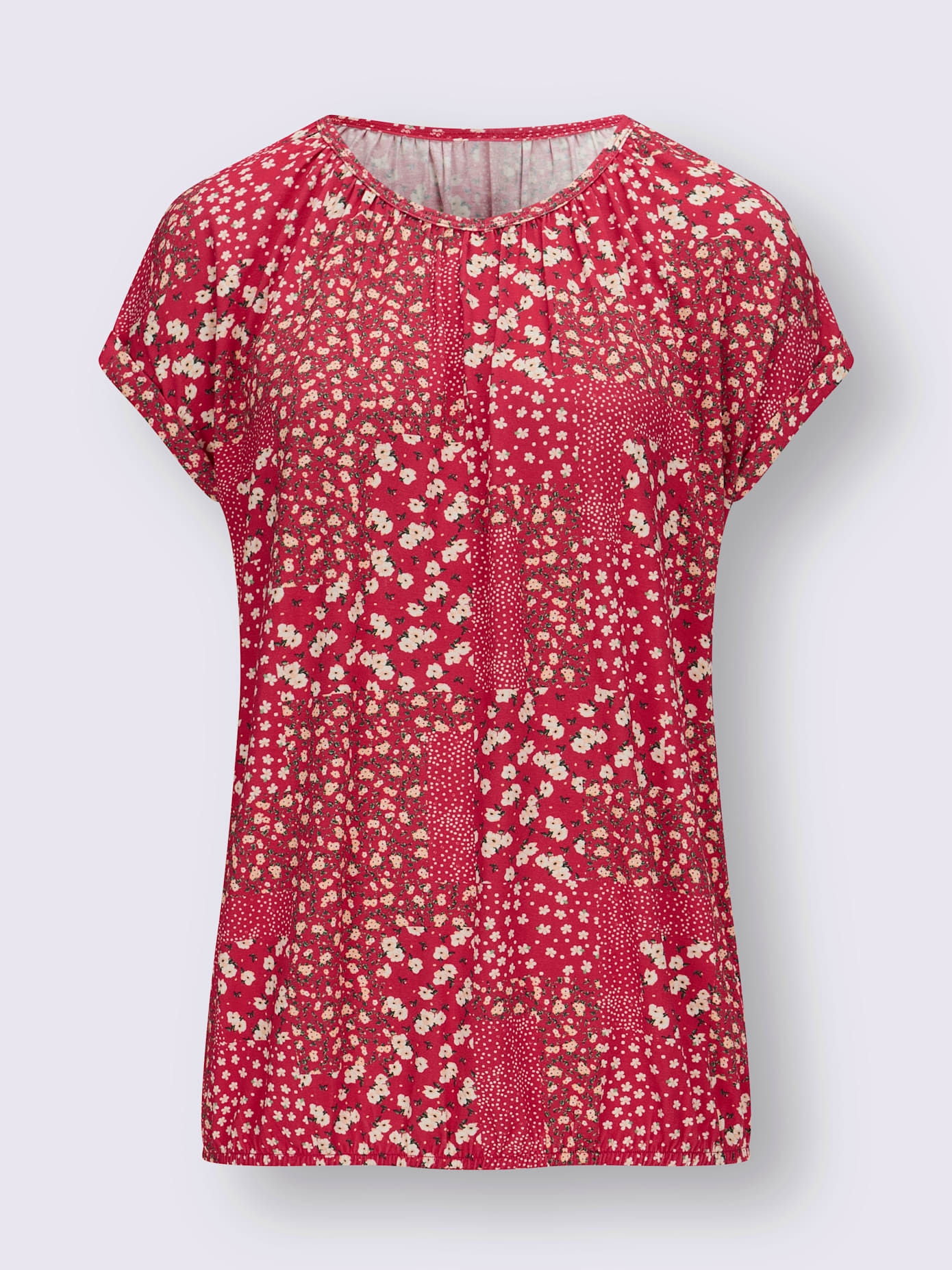 T-shirt imprimé coupe affinante