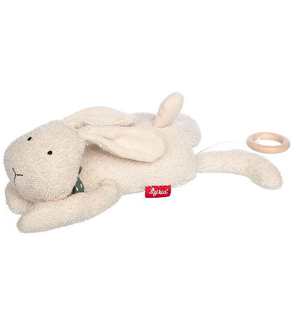 Sigikid Kuscheltier m. Musik - Rabbit - 40 cm - Beige