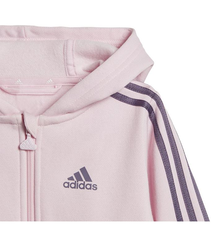 adidas JR Essentials Full-Zip Hooded Joggingpak