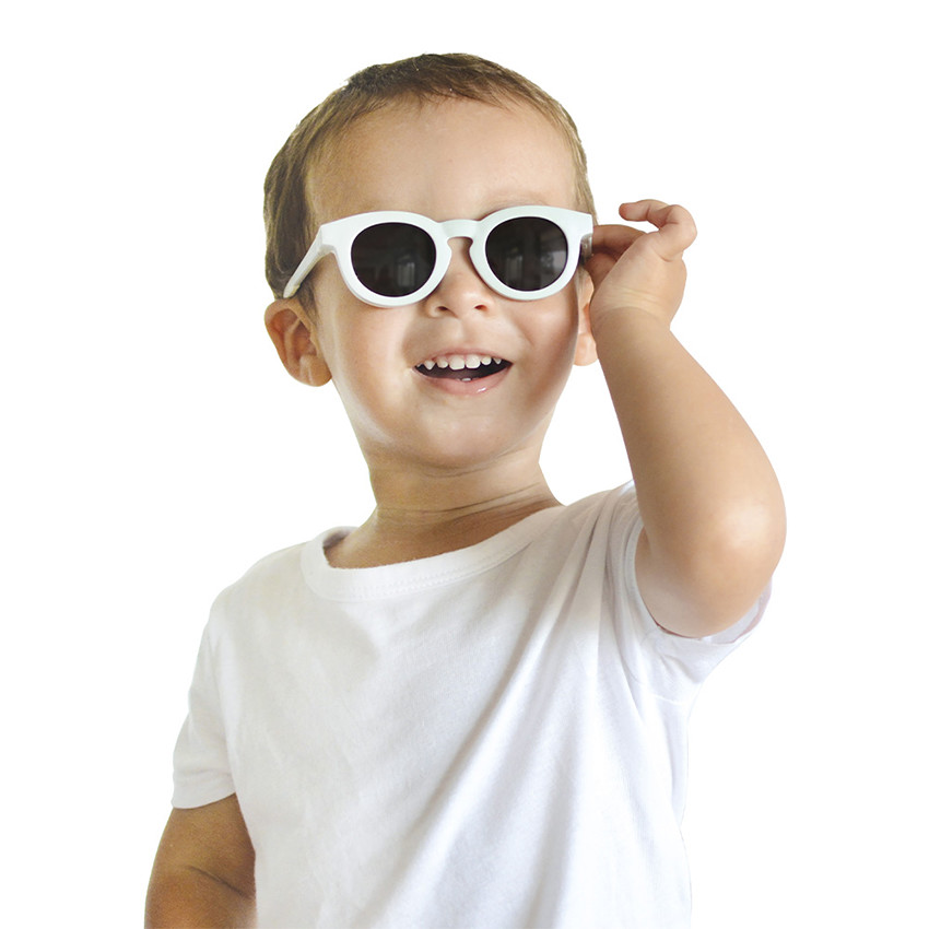 Lunettes de soleil avec cordon 9-24 mois Delight cloud blue