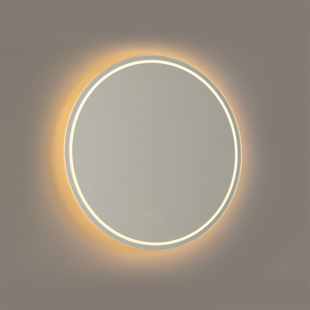 Moderne badkamerspiegel 60 cm incl. LED en touch dimmer - Sebas