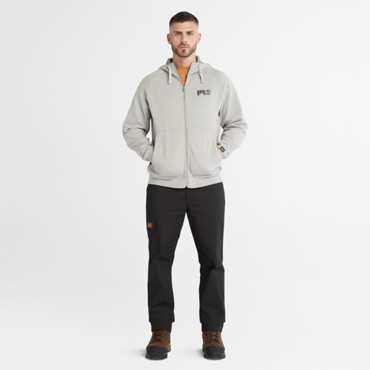 Moletom com capuz Timberland PRO Hood Honcho Sport para homens na cor cinza