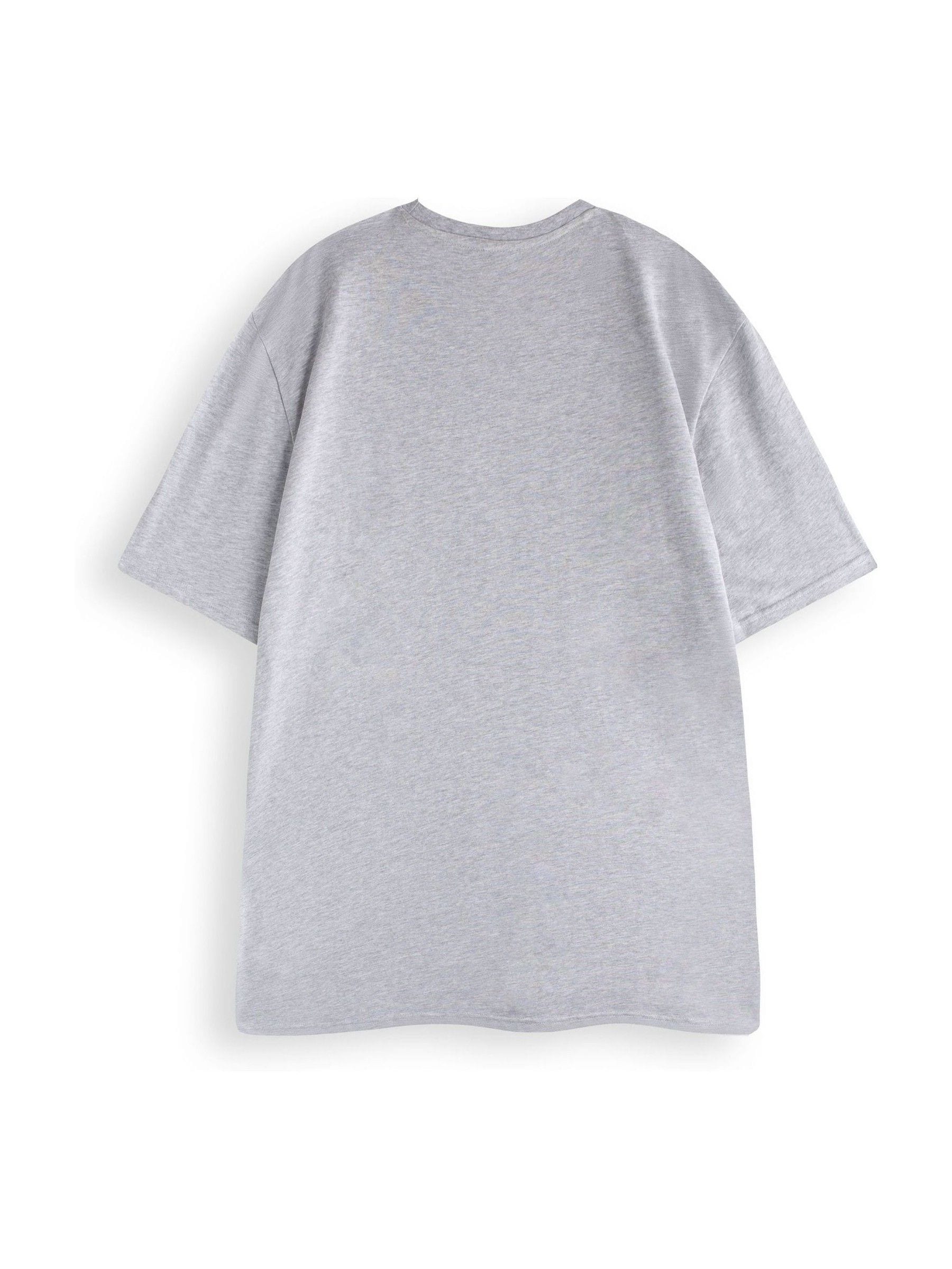 Vanilla Underground Disney Monsters Inc - Meerkleurige herenpyjamaset met korte mouwen en lange pijpen van 100% katoen