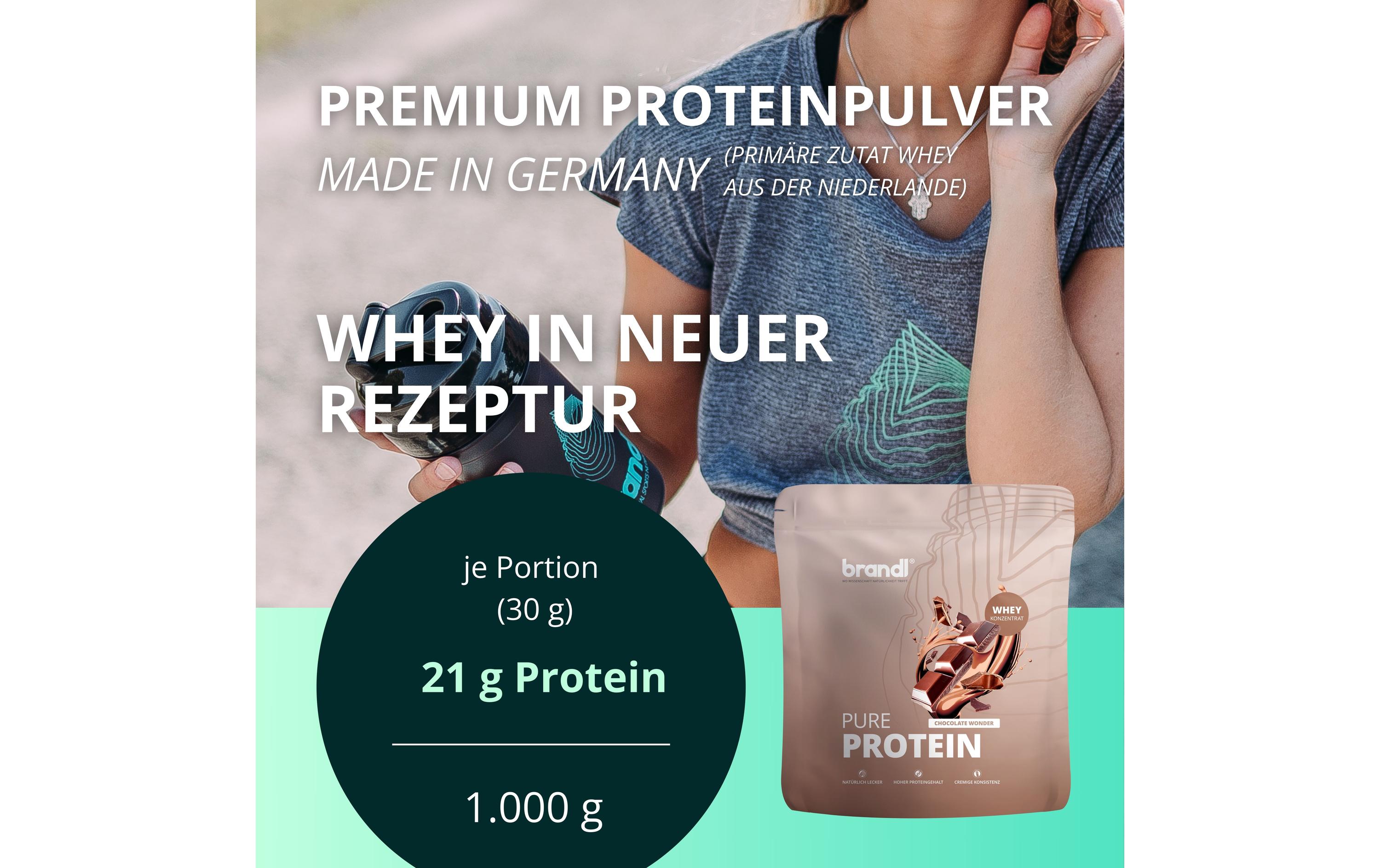 Pulver Pure Protein Schokolade 1000 gProtein-Shake