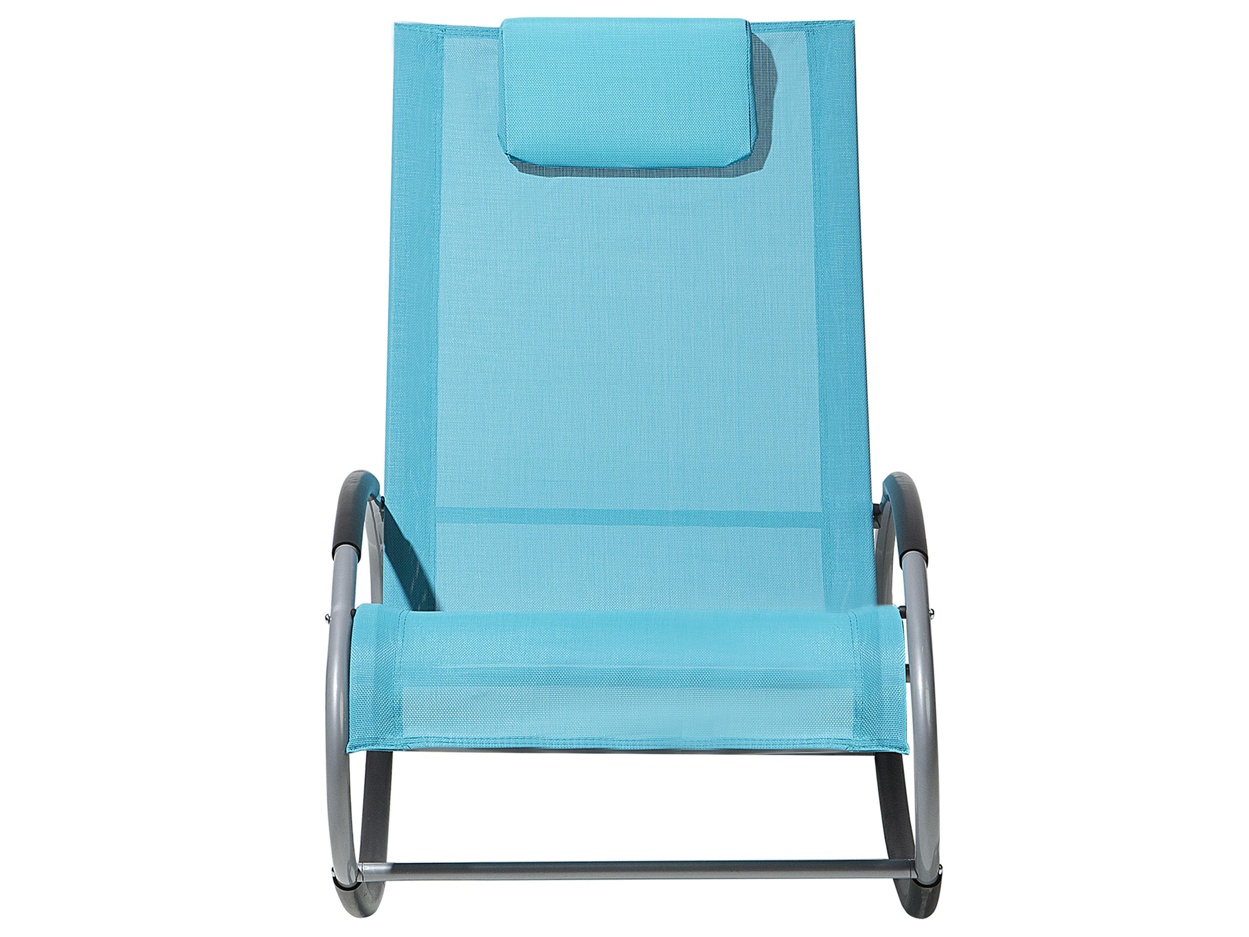 Schommel-ligstoel CAMPO Metaal Turquoise