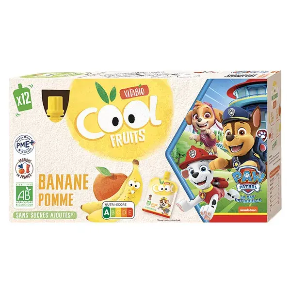 Vitabio Cool Fruits Pack Patrulha Canina Orgânico
