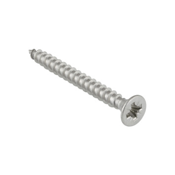 GAMMA schroef universeel platkop RVS 3.5x16 mm 30 stuks