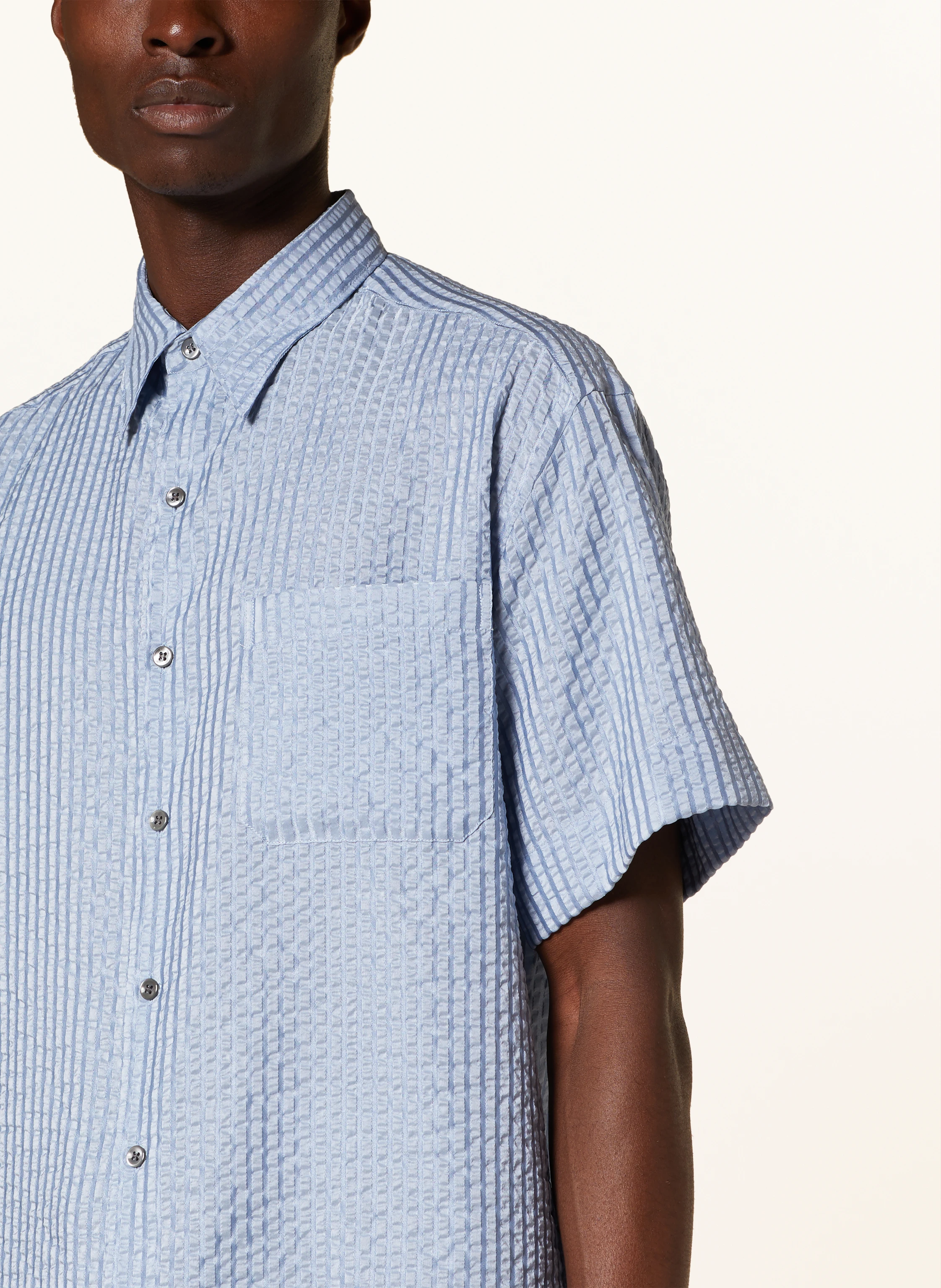 GIORGIO ARMANI Kurzarm-Hemd Comfort Fit