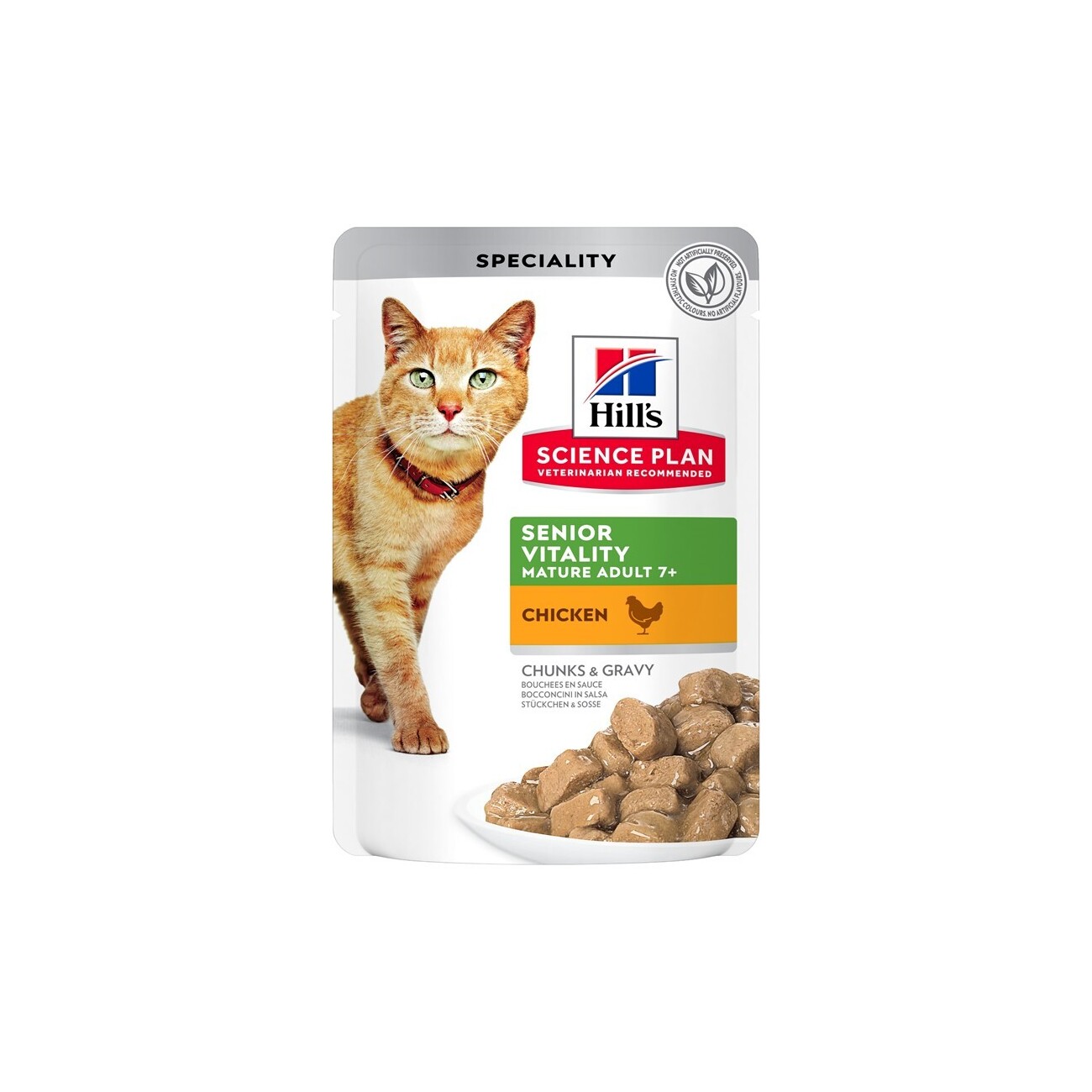 Hill's Science Plan Senior Vitality 7+ Mature Adult 12x85 g