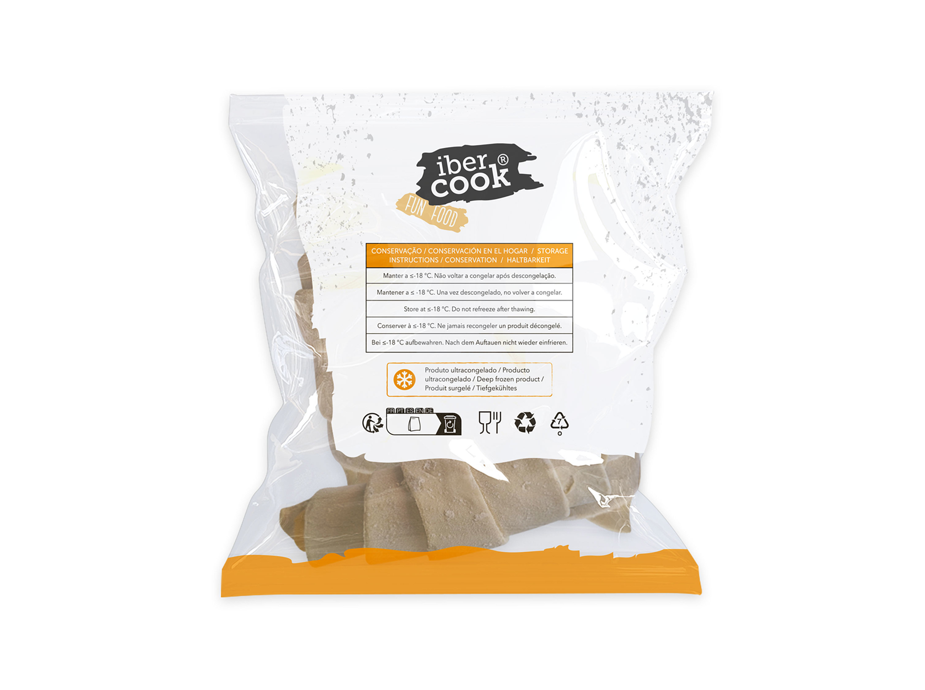 CROISSANT IBERCOOK SIMPLES 460G (4UN)