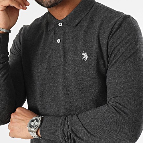Polo Manches Longues Must 66709-49785 Gris Anthracite