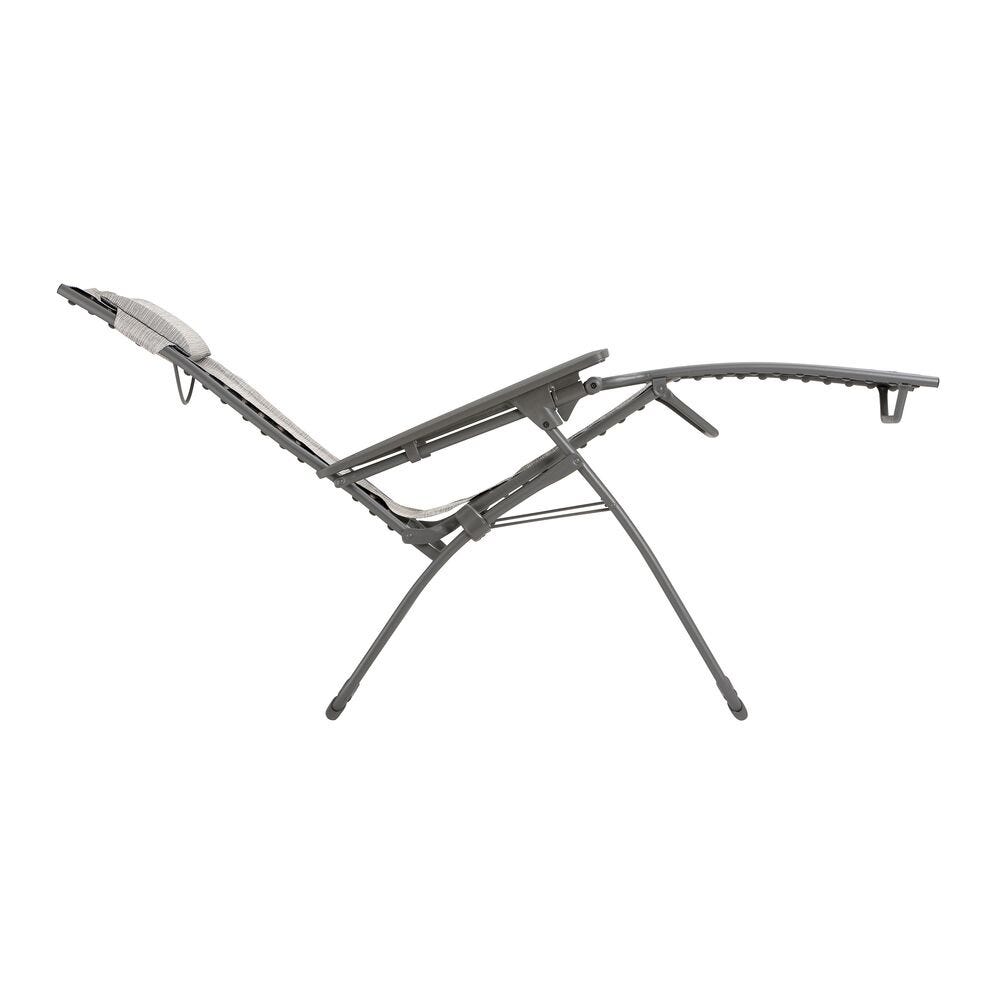 Zero-Gravity-Relaxliege Evolution Batyline® Duo Grau Galet