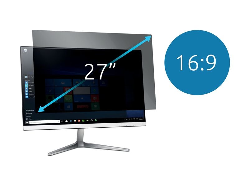 Kensington Monitor-Bildschirmfolie 2-Way Privacy Screen 27