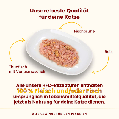 Almo Nature HFC Natural Thunfisch & Venusmuschel 70g