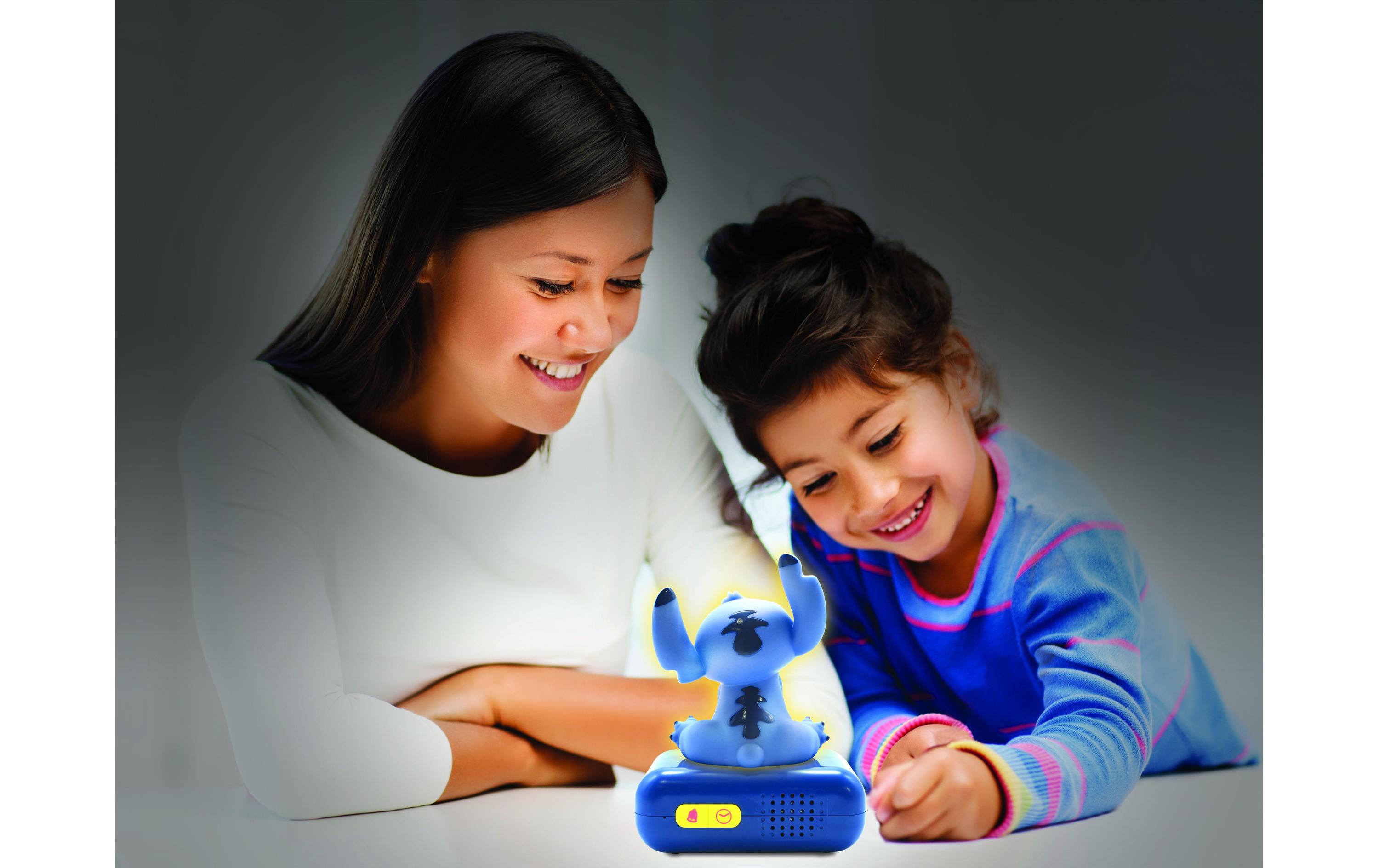 Wecker mit Nachtlicht StitchDigitalwecker für Kinder