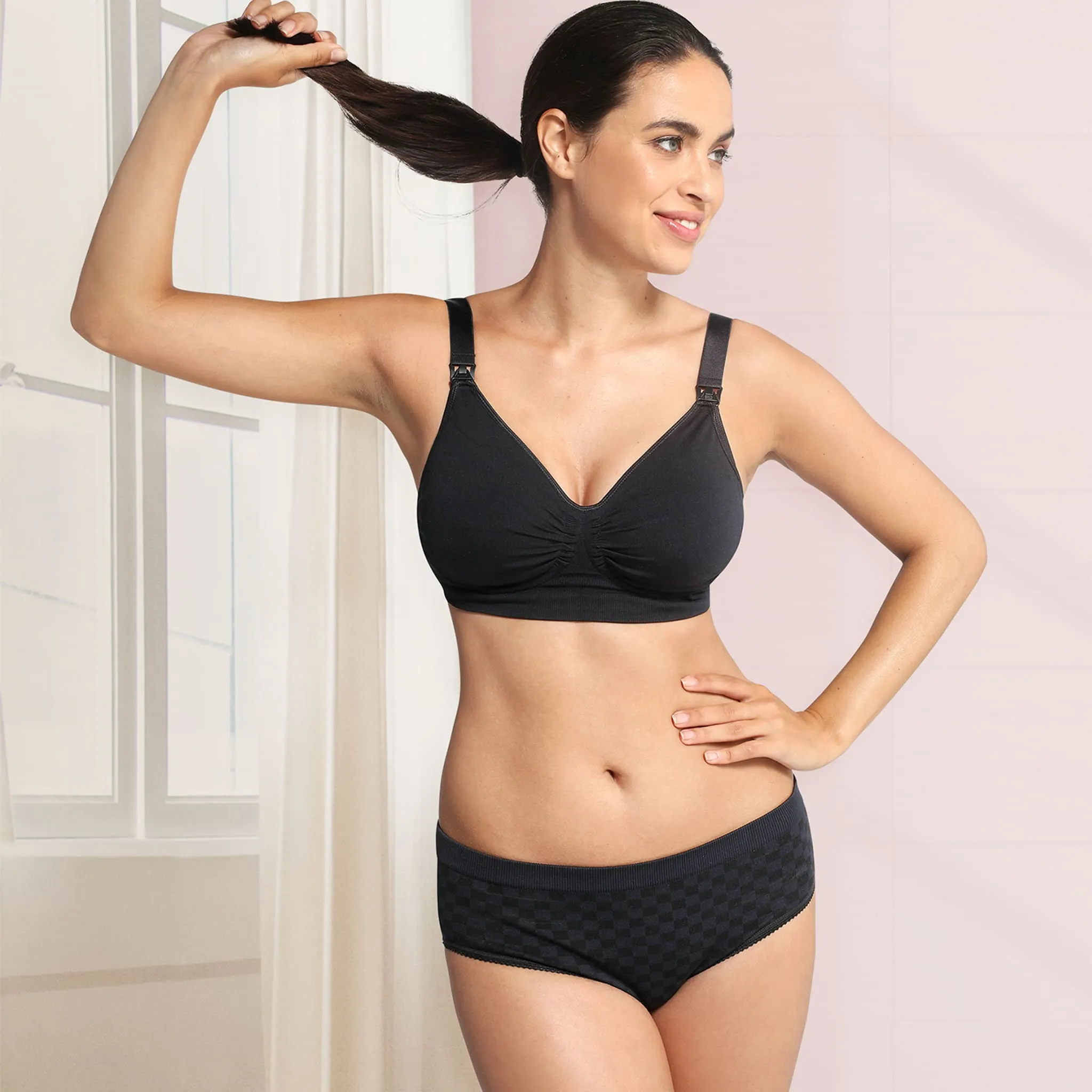 Carriwell Soutien-Gorge d'Allaitement Sans Coutures Carri-Gel ®