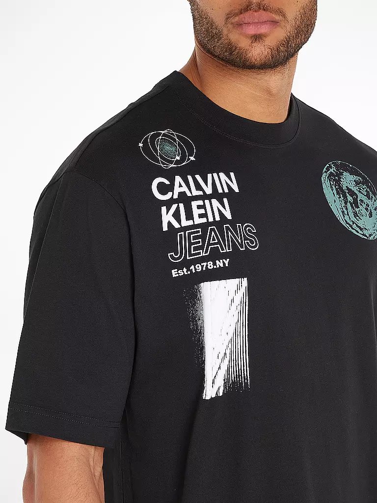 CALVIN KLEIN JEANS T-Shirt  schwarz