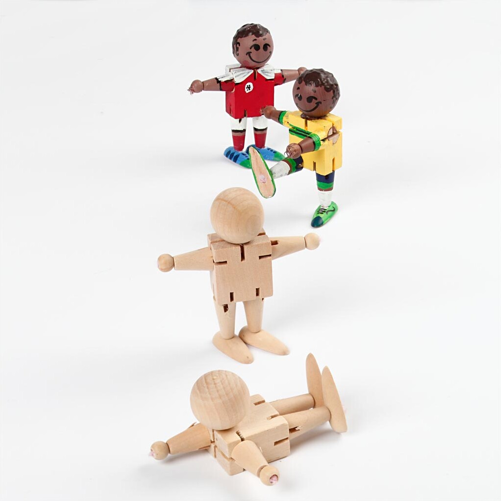 Elastikfigur - H 8 CM - 5 Stk