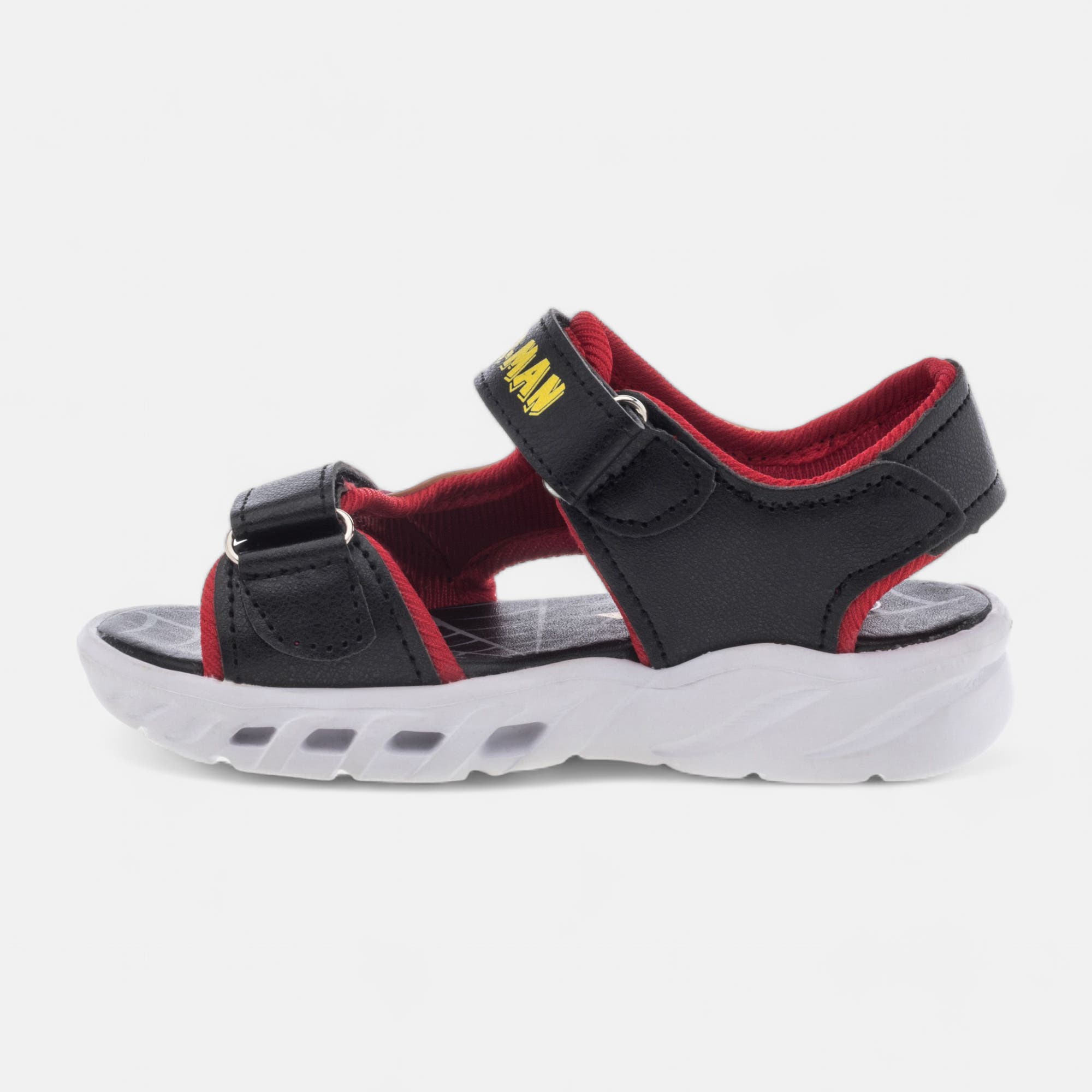 Sandales Garçon en cuir noir