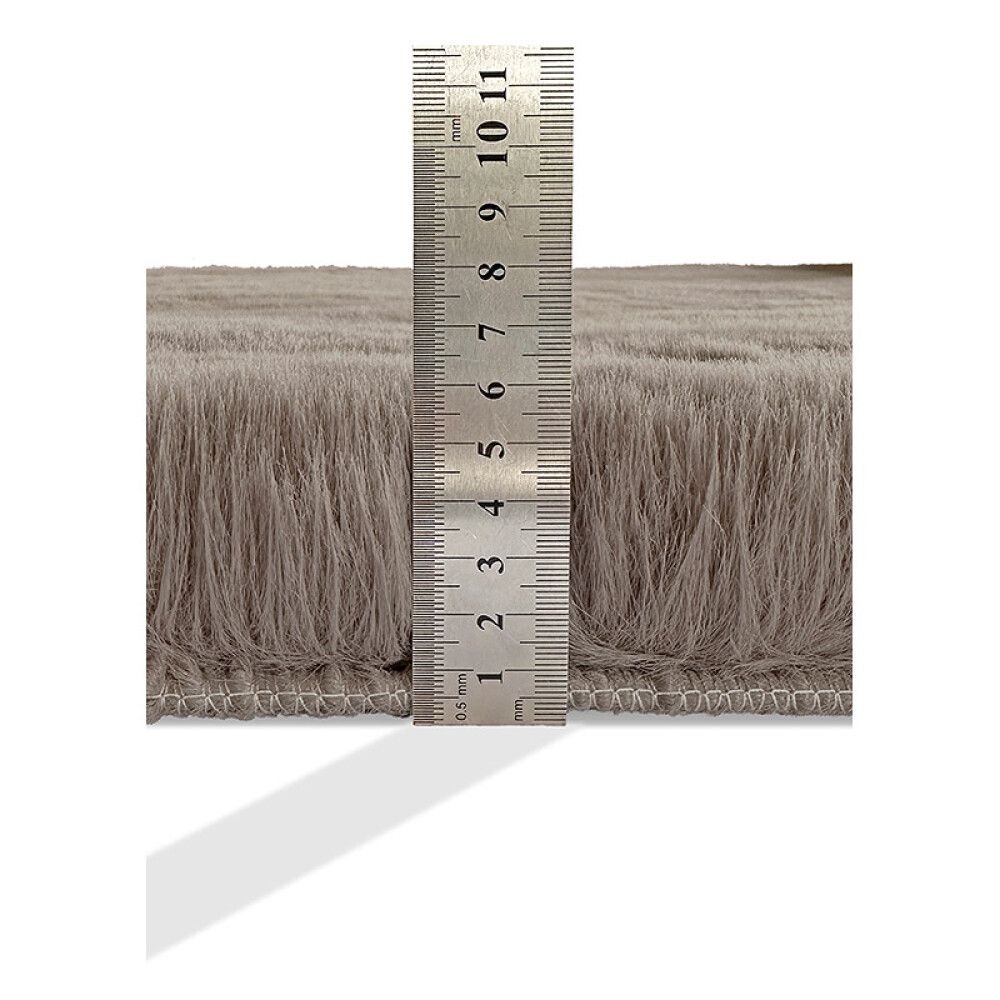 GULVTEPPE PREMIUMØ80CM BRUN
