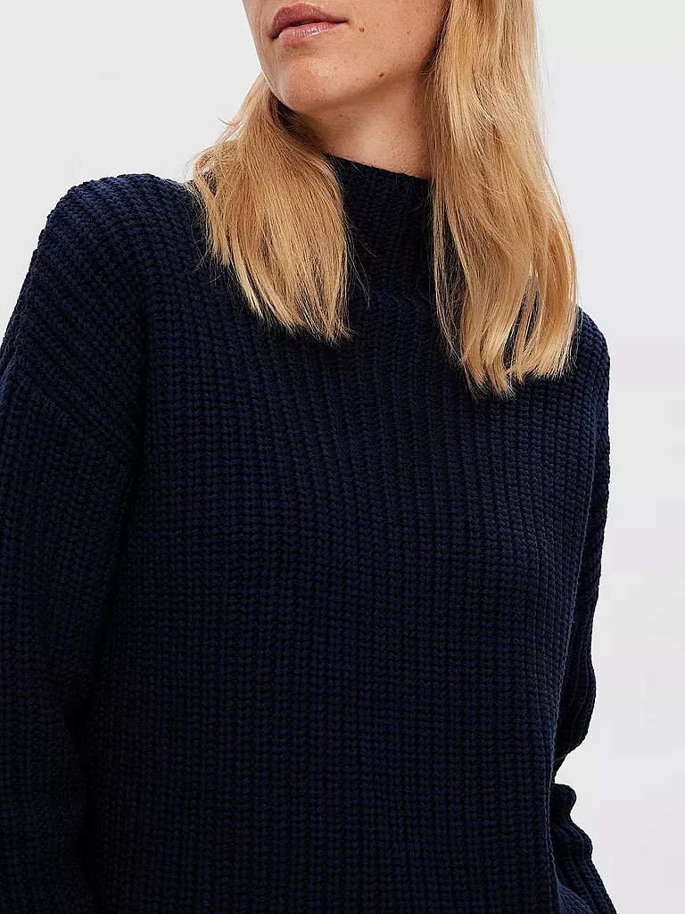 SELECTED FEMME Pullover SLFSELMA dunkelblau