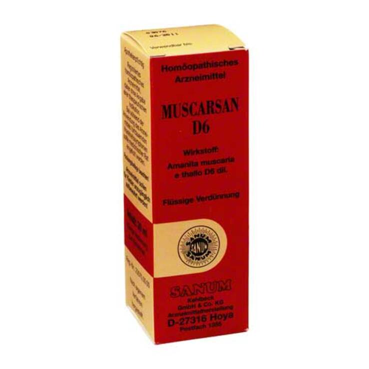 Muscarsan D 6 Tropfen, 30 ml