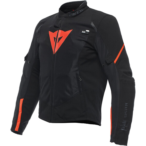 Dainese - Gilet Airbag Smart Jacket LS Sport Noir / Rouge fluo