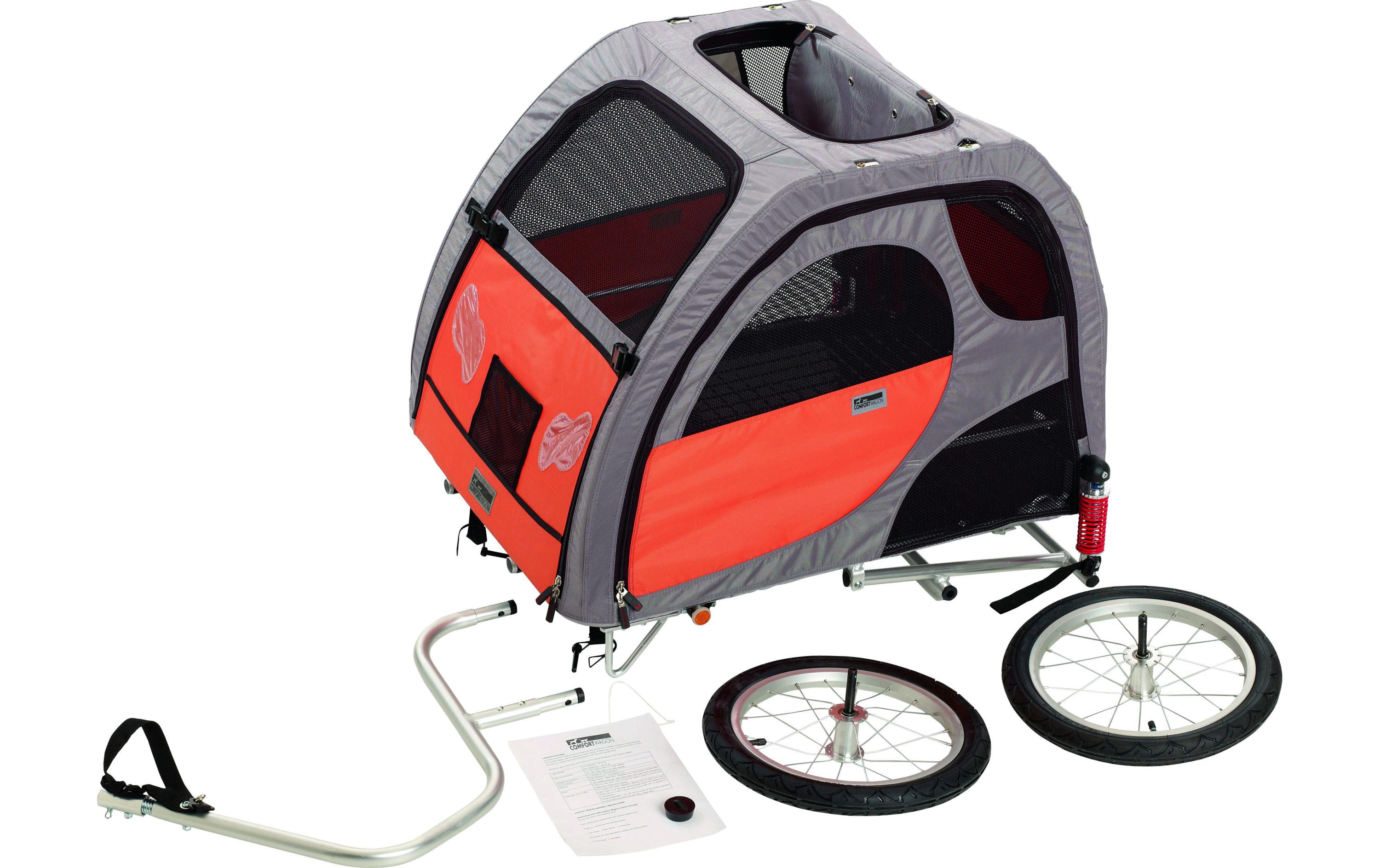 Fahrrad-Anhänger DOG Comfort Wagon Bicycle L<br>Sicherer Fahrrad-Haustier-Anhänger