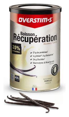 Boisson de récupération Overstims Vanille - 420g
