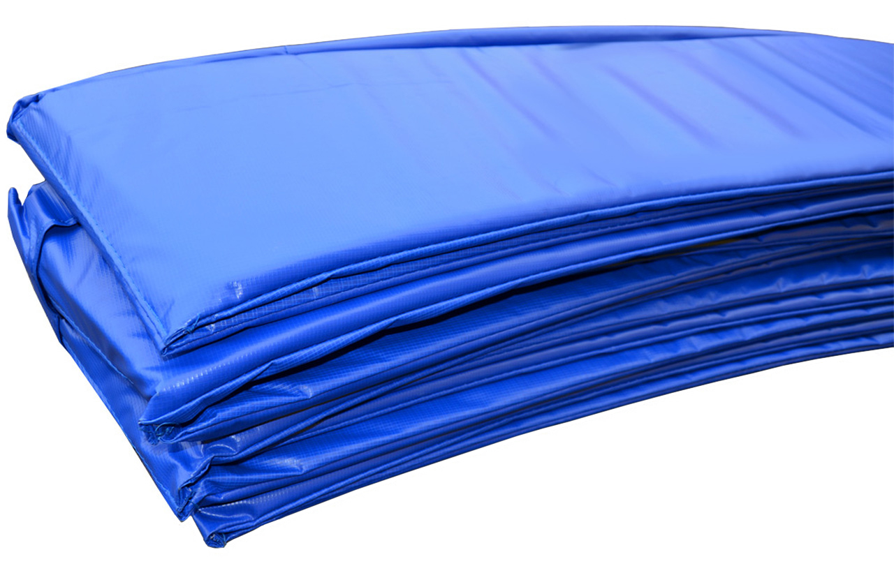 Federabdeckung für 4.3 m Trampolin blau