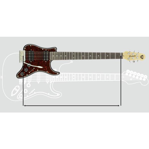 Traveler Guitar Travelcaster Deluxe GBKT