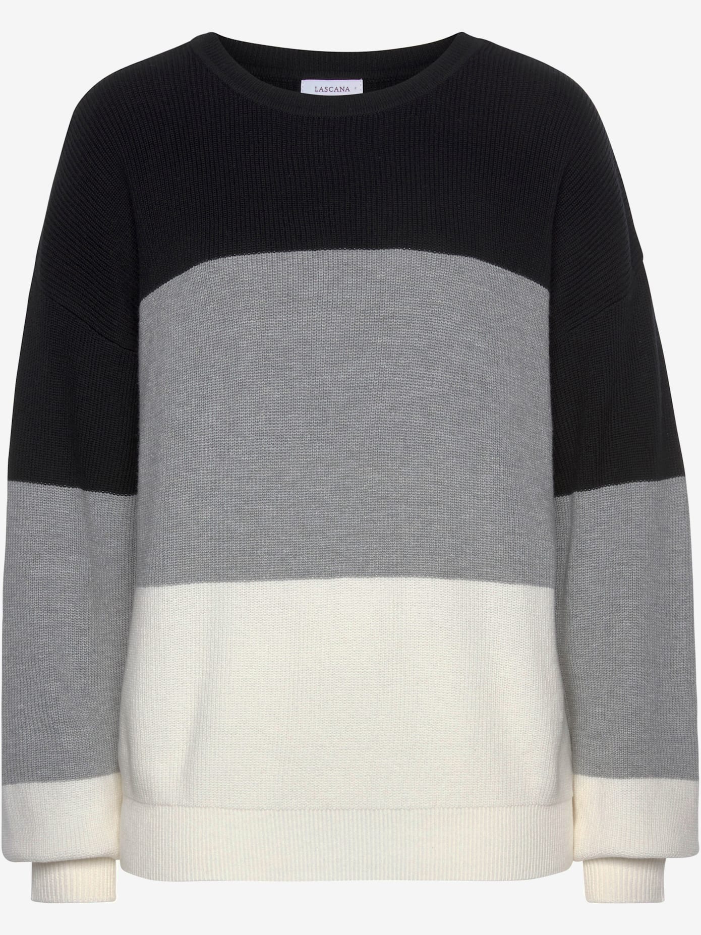 Pull en tricot encolure ronde