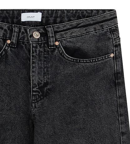 Grunt Jeans - Weites Bein - Dark Grey