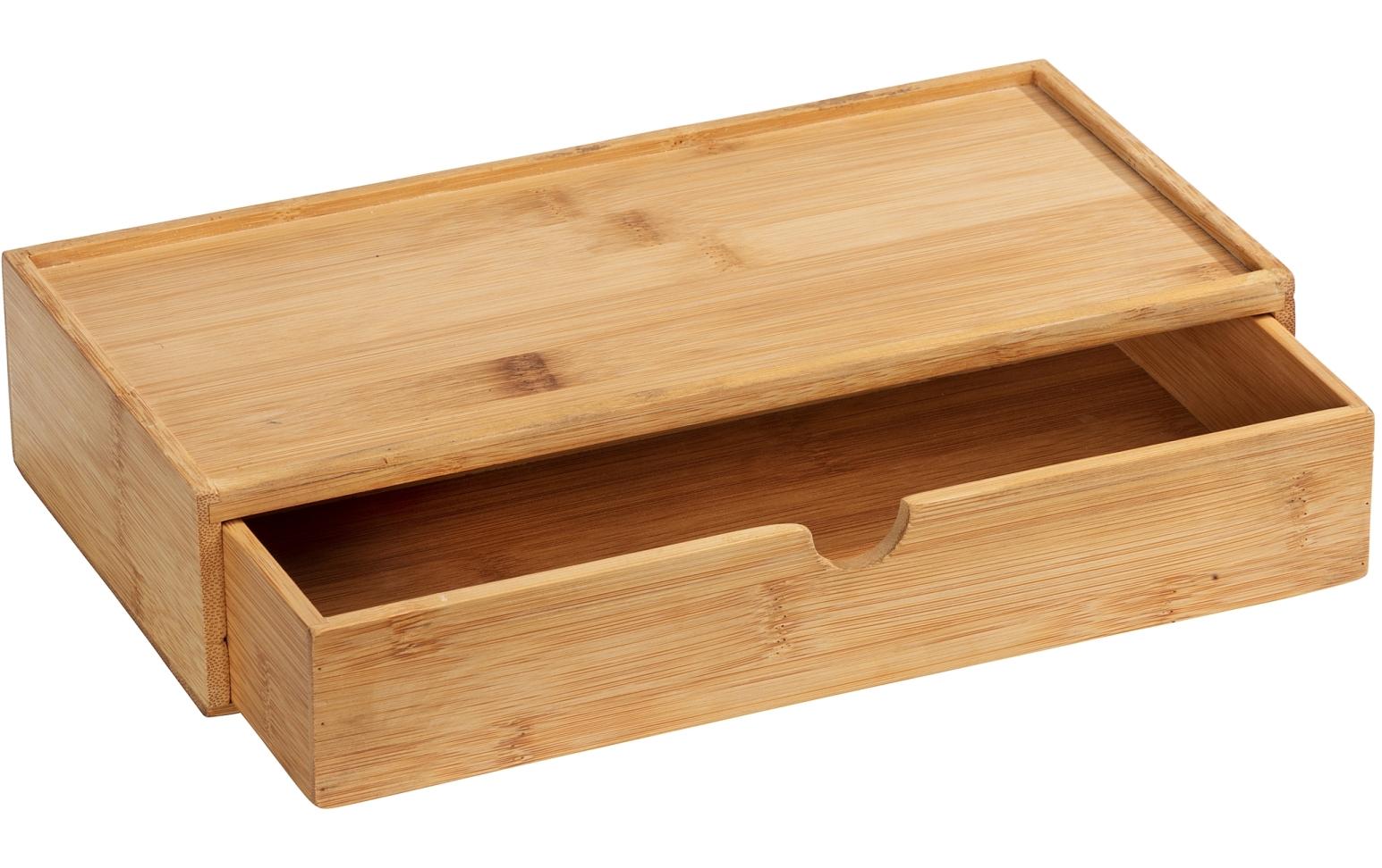 Bad-Utensilienhalter Terra Nature, mit SchubladeAufbewahrungsbox