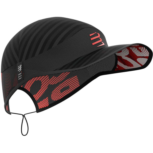 Casquette trail COMPRESSPORT PRO RACING CAP BLACK