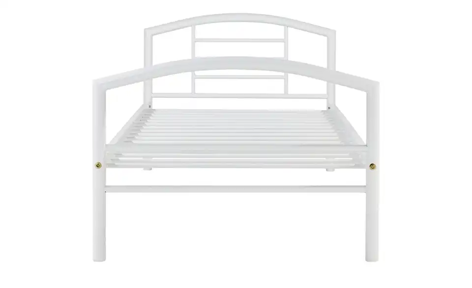 Metallbett Arena Weiß 200 cm 90 cm