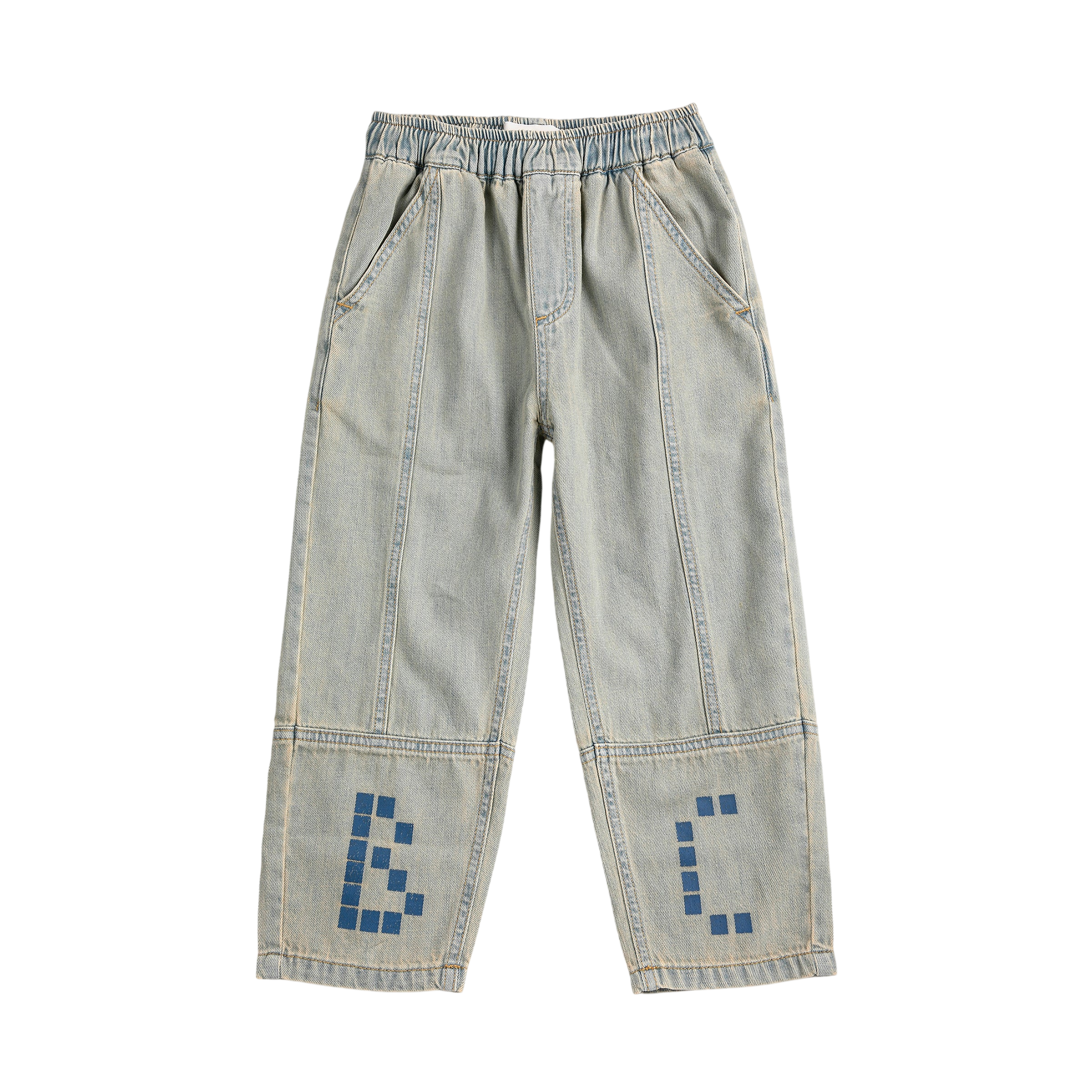 Jeans Square Bobo Choses Prussian Blue