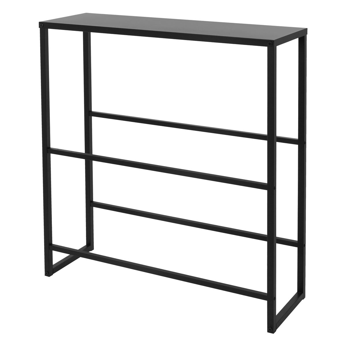 ML-Design Drankkrattenrek voor 6-8 kratten met plank, 100x32x108,5 cm, staal, vrijstaand, staand rek voor drankkratten, drankenrek, krattenrek, bierkrattenrek, drankkrattenstandaard