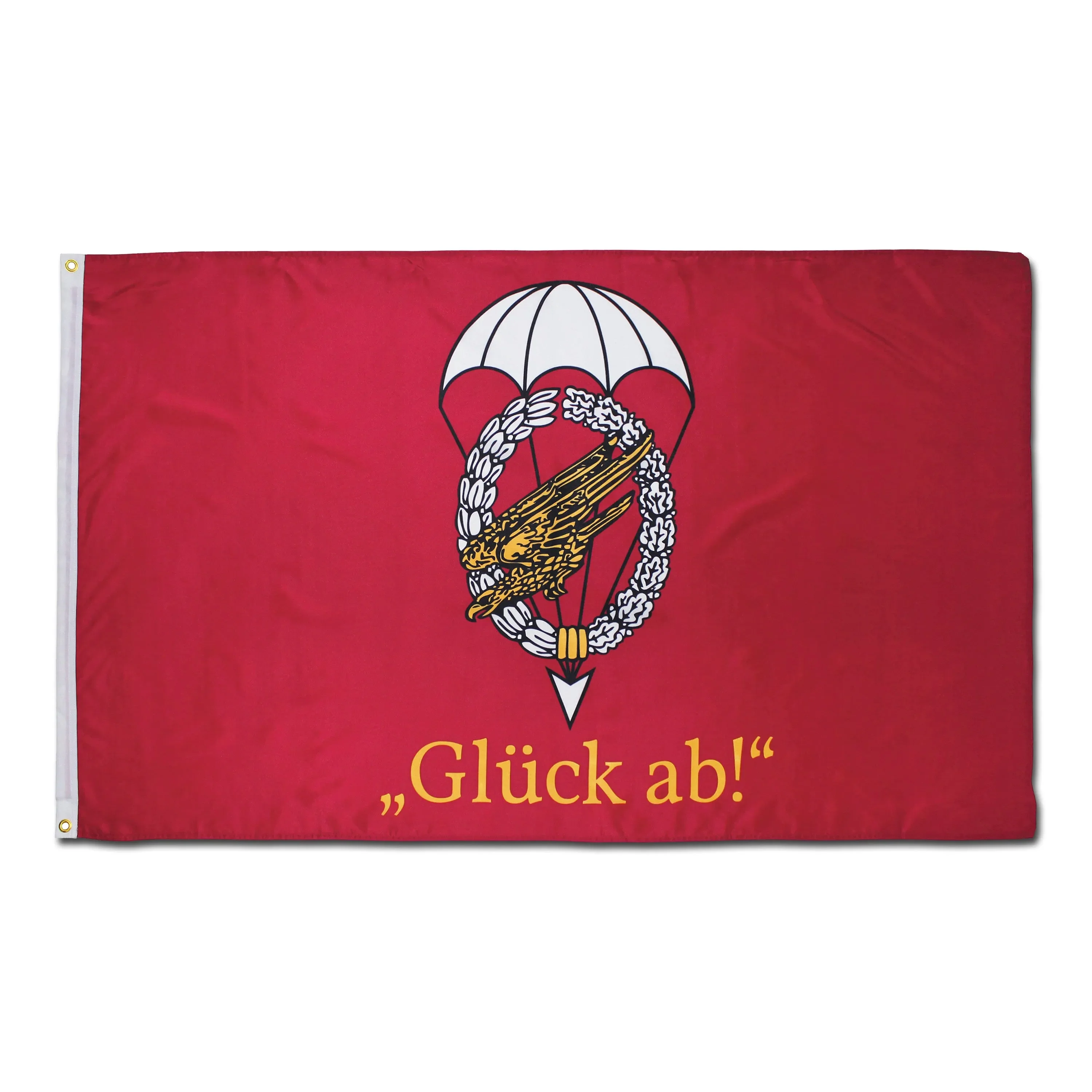 Diverse -  Flagge Fallschirmjäger Glück Ab