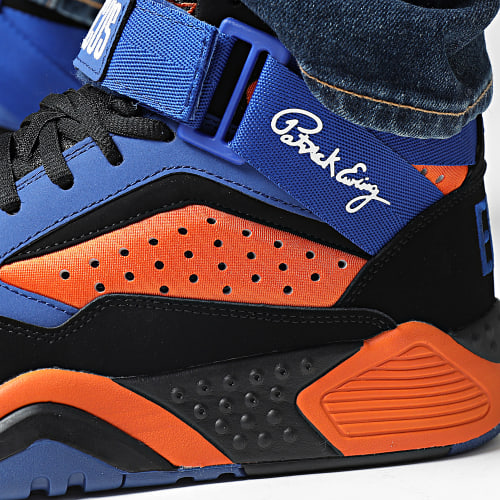 Baskets Ewing Focus OG 1EW90049 Black Orange Royal Blue