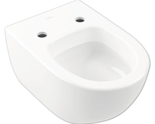 Villeroy & Boch wandcloset Subway 2.0, diepspoel, met rand, glanzend wit, zonder toiletzitting 56001001