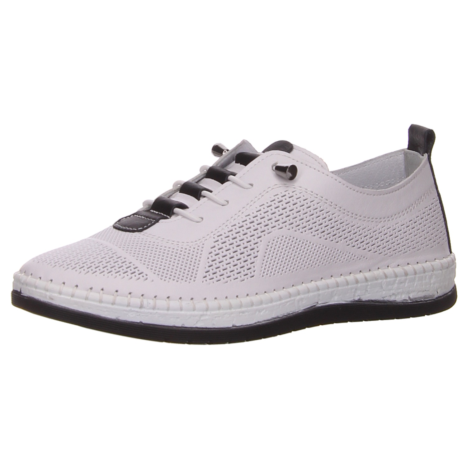elbandi Slipper weiß weiss/weiss kombi