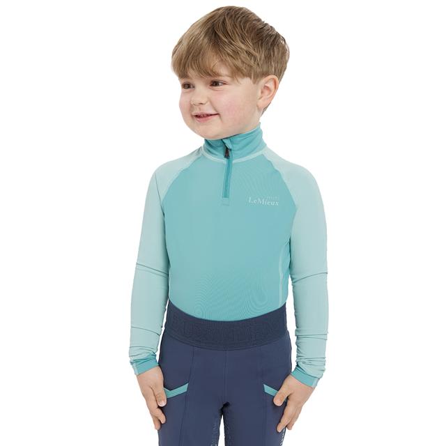 Trainingsshirt LeMieux Mini Base Layer Kids Turquoise