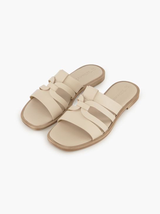 Tamaris Pantolette beige